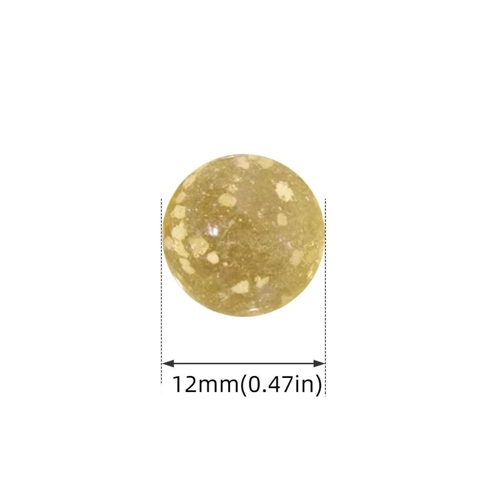 Beads Fish Tank Decor Bouncing Ball Luminous Glass Ball Pinball Machine Glass Marbles Small Marbles