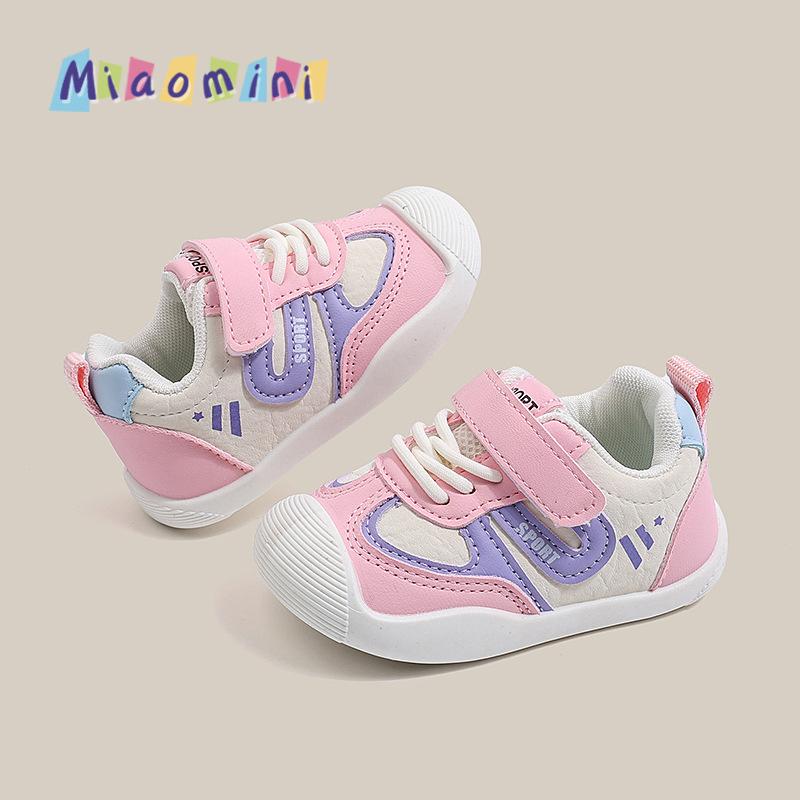 2026New spring and autumn baby soft-soled walking shoes for boys and girls, anti-slip and anti-kick infant shoes1-6Years Old