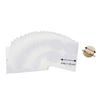 Round Shape Aluminum Foil Lids Disposable Design Disposable Pod Stickers  Coffee Machine Use