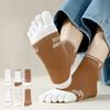 Five-finger Socks, Men's Summer Thin Cotton Socks, Breathable Toe Separation Socks, Toe Socks, Anti-odor and Sweat-absorbing Summer Short Socks