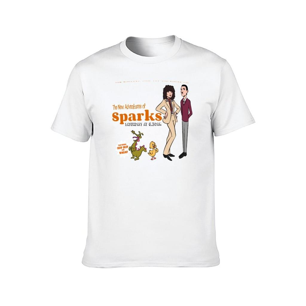 Cartoon Spark T-Shirt t shirts for man cotton cotton t shirts high quality T-Shirt