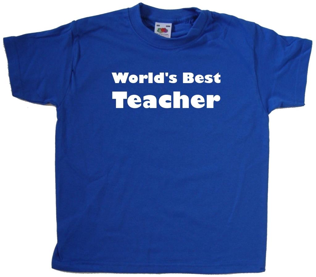 World's Best Teacher Kids T-Shirt