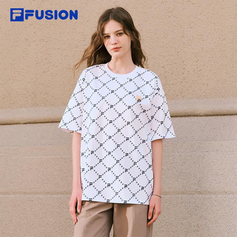 FILA FUSION Unisex Pet Monogram Short Sleeve T-Shirt