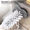 Легкая щетка для мытья стекол Съемная присоска Вращение на 360 градусов Очиститель для кружек для внутренней и внешней сторон Моющаяся средняя щетка
