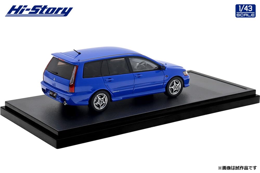 INTERALLIED Hi Story Mitsubishi Lancer Cedia Wagon Ralliart Edition Французский синий Готовая модель HS505BL 1/43 (2001)