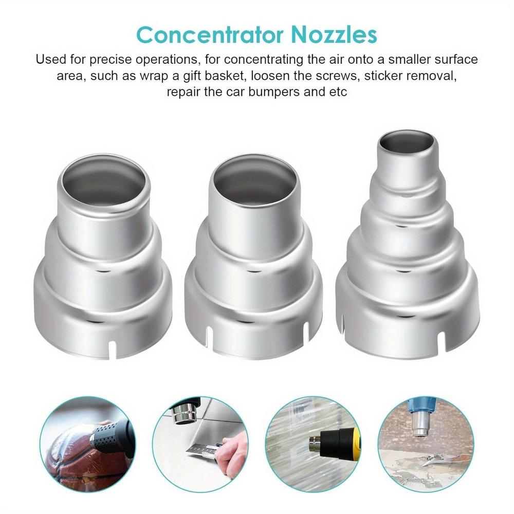9-Pack 35mm Hot Air Nozzle Replacement Kits for Welding Stations - Precision Nozzle Accessories for Professional Welding Tools