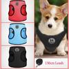 3 шт./компл. шлейка для собак с поводком, набор для маленьких собак, кошек, шлейка, жилет для щенков, прогулочный поводок, поводок для мопса, французский бульдог, чихуахуа