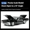 JADA Toys Сверхъестественное 1967 Chevrolet Impala Sport Sedan 1:Литой Модель в Масштабе 24 JD32250