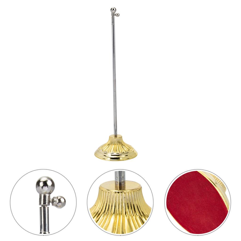 Телескопическая подставка для флага, держатель, американская износостойкая основа, настольный аксессуар, офисный стержень, украшение