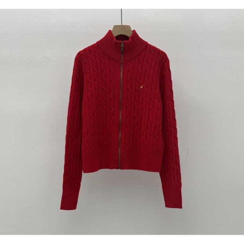 Winter Twisted Cable Knit High Neck Zipper Cardigan - Age-Reducing, Versatile Outerwear
