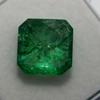7 Carat Natural Green Colombian Emerald Square Cut   Loose Gemstone