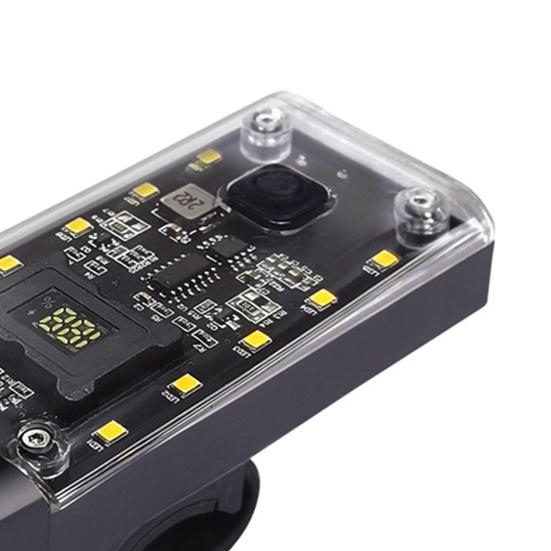 Bicycle Headlight 1500/3000mAh Rechargeable Power Bank Lightweight Waterproof Universal MTB Road