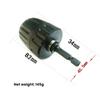 Precise Keyless Professional Drill Chuck Chuck Part 0.8-10mm Adapter Compact Converter Drill Driver Functional