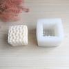 Cube Honeycomb Scented Candle Silicone Mold DIY Chocolate Mousse 3D Cube Shape Molds Wedding Home Decoration