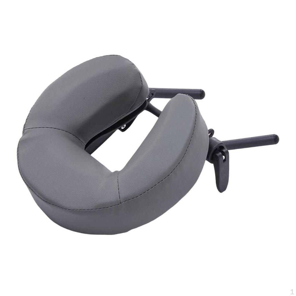 Face Cradle with Pillow for Massage Table Comfort Sturdy Headrest Adjustable