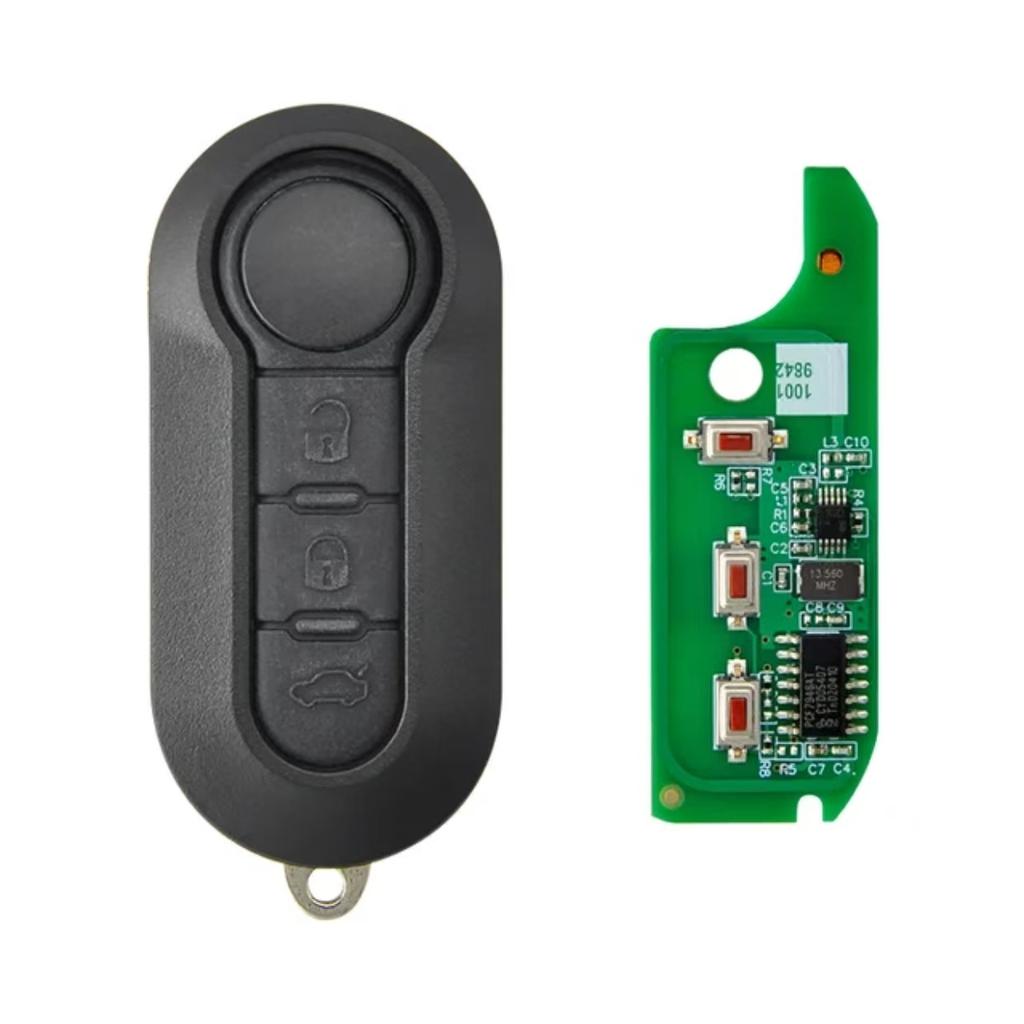 JINGXIN Car Remote Key For Fiat 500L Ducato Citroen Jumper Peugeot Boxer 2008-2015 Marelli BSI FCC RX2TRF198 PCF7946 433ASK Key