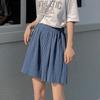 FGHJ летние женские элегантные шорты однотонные свободные короткие брюки с высокой талией спортивная женская одежда