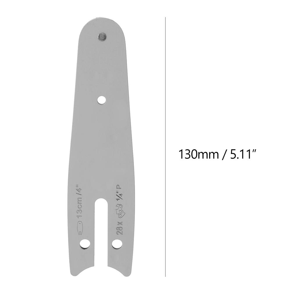 Направляющая пластина 130 мм, направляющие пластины для электрической цепной пилы, аксессуары для цепной пилы, металлические аксессуары, сменные