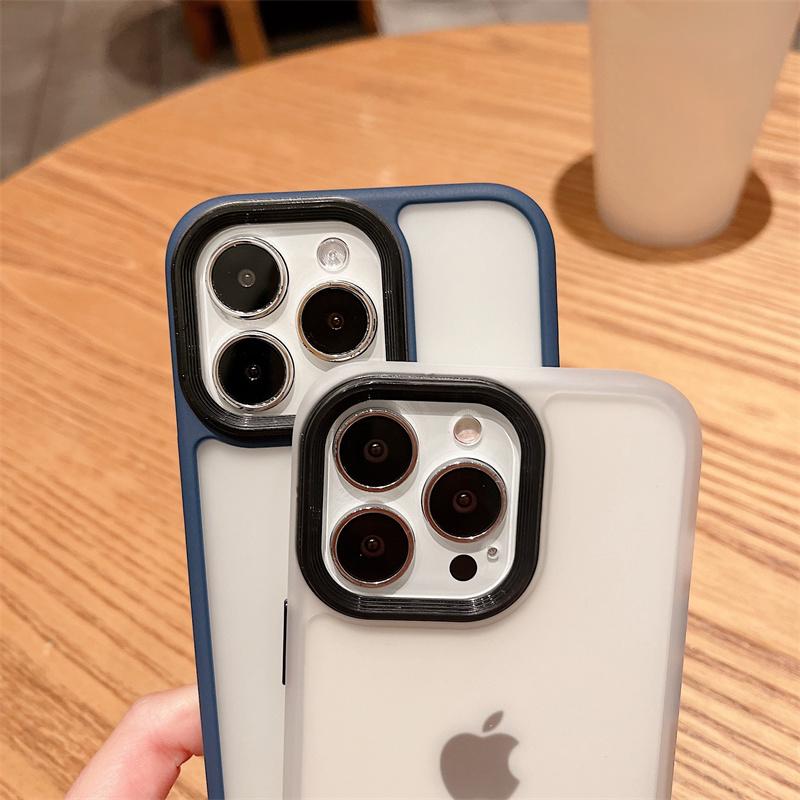Противоударный матовый прозрачный чехол для Iphone 13 12 11 Pro Max X Xr Xs, мягкий силиконовый защитный бампер, задняя крышка для Iphone 13pro Max