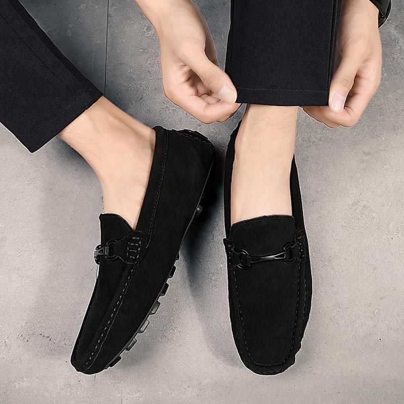 Модные мужские офисные туфли ручной работы, легкие повседневные кожаные туфли, мужские новые стильные туфли для вождения 2024 года, роскошные брендовые простые мужские мокасины
