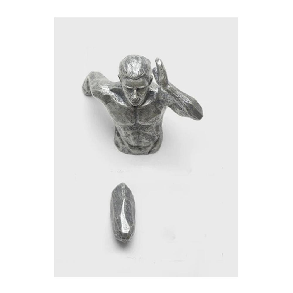 3D Скульптура Искусство Стена Холст Картины Классические Плакаты Печать Гостиная Спальня Фигура Росписи Искусства Эстетические Картины Современная Абстрактная Фигура Домашний Декор