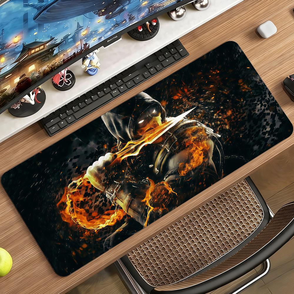 Game M-Mortal Kombat-S Mouse Pad Computer Laptop Rubber Non-slip Mouse Mat Mousepad Gamers Decoracion Desk Mat