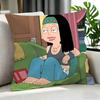 Cartoon American Dad! Cushion Cover Cushion Cover Set 4Pcs 50X50 45X45 40X40 Pillowcase Decorative Sofa Home Decor