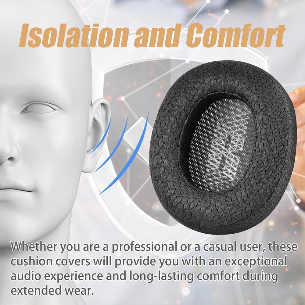 Совместимость с запасными частями для амбушюр JBL E65BTNC/ Duet NC/ Live 650 BTNC/ Live 660 BTNC