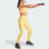 adidas Optime Power 7/8 Леггинсы Спортивные Штаны Женские Ярко-Желтые IT6749