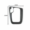 Luxury Carbon Fiber Car Gear Shift Knob Panel Cover Pad Special For BMW E46 LB