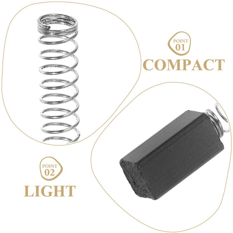 10Pcs Motor Carbon Brush Sewing Machine Accessories Performance Prevent Motor Issues Sewing Machine Accessories