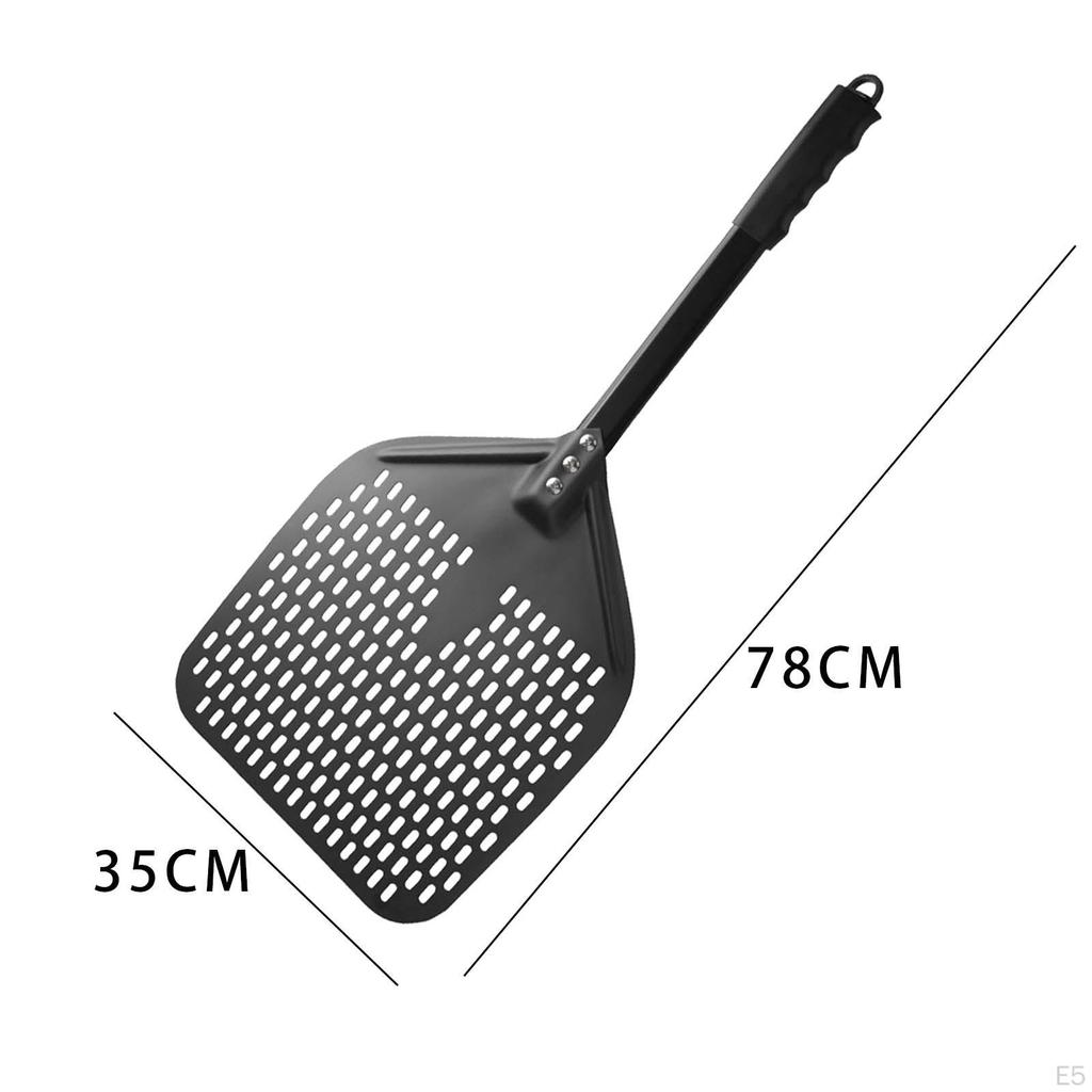 Metal Pizza Peel Turner Spade Paddle for Bread Pastry Oven Kitchen