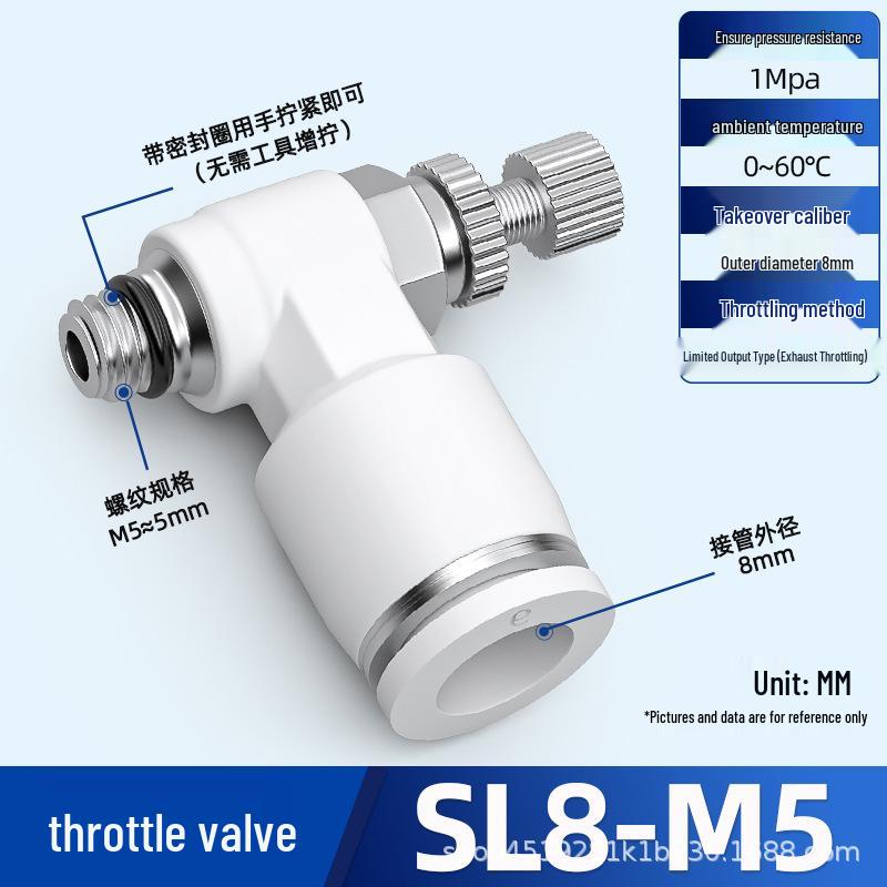 Регулирующий клапан дроссельной заслонки Zhuoji SL 6 8 01 02 M5