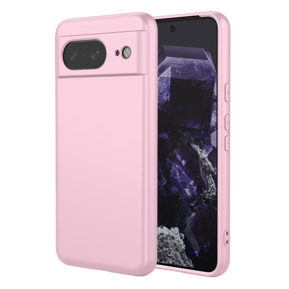 Гибкий жидкий силиконовый чехол TPU для Google Pixel 8A 8 Pro 7 7A 6 6A 5 5A 5G защитный бампер мягкий полный защитный чехол