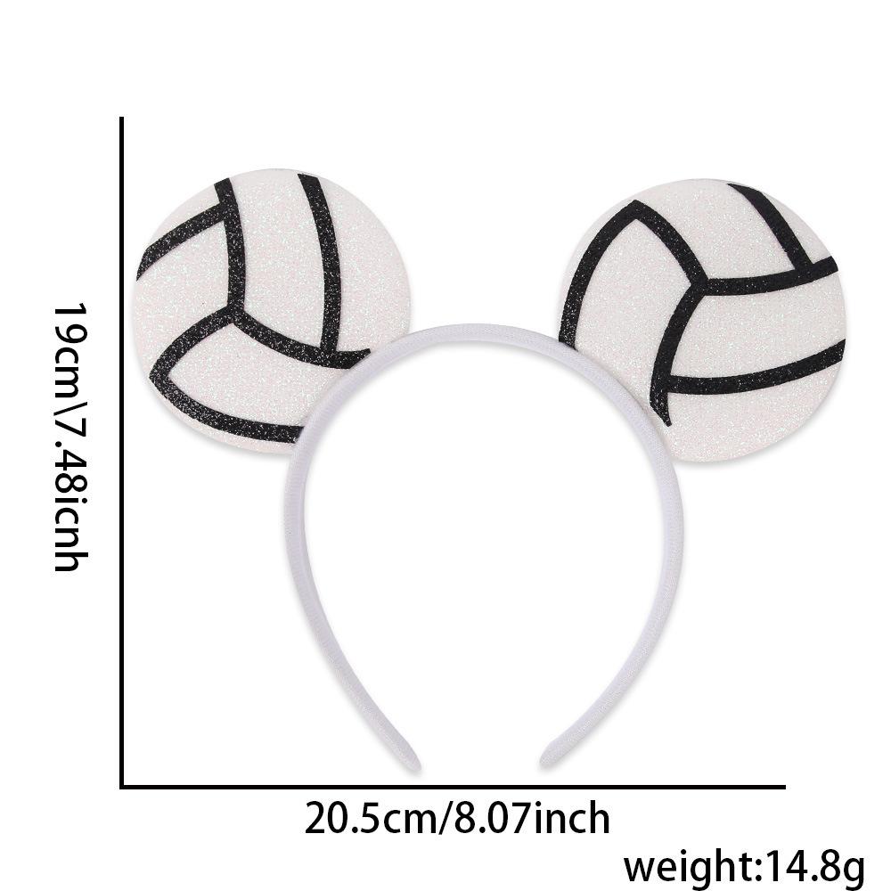 World Cup Football Theme Party Decoration Headband Fan Cheering Photo Prop Basketball Football Headband