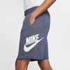 Nike Спортивная одежда Шорты на шнурке с принтом логотипа Мужские штаны Космос-синий AR2376-494