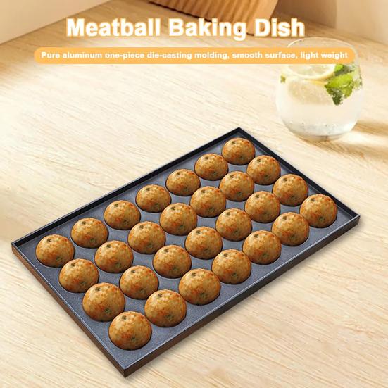 Yousheng Octopus Meatball Grill Pan Nonstick Takoyaki Maker Versatile Compatibility Non-Stick Coating Multi-Purpose Baking Tray Kitchen Gadgets