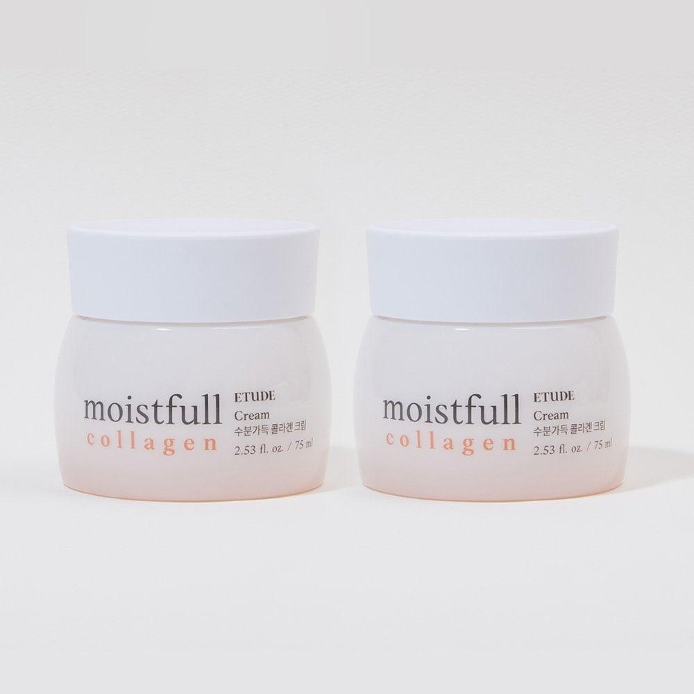 Moisture-filled collagen cream (2 pieces, 75ML)
