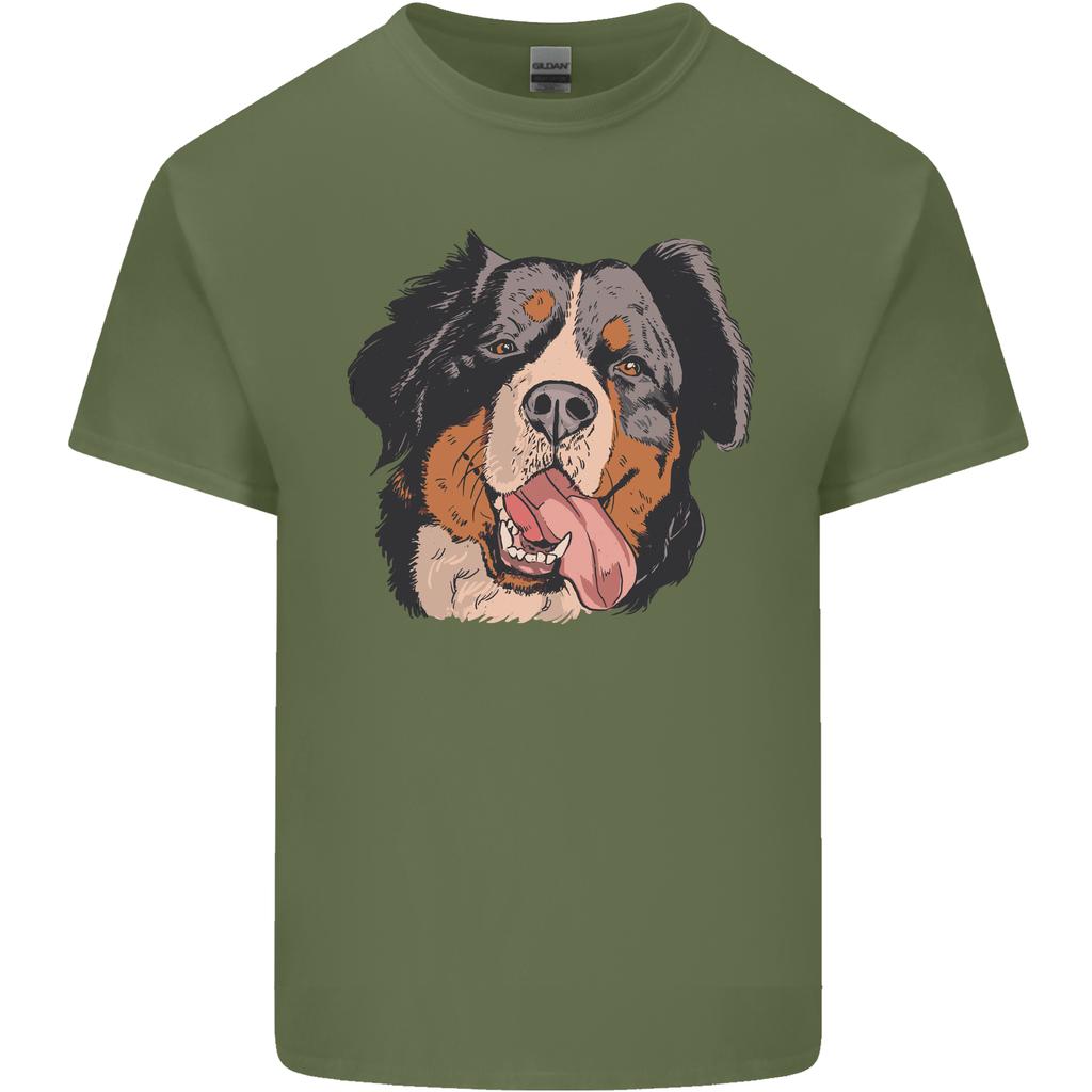 Bernese Mountain Dog Unisexs Light Cotton TShirt