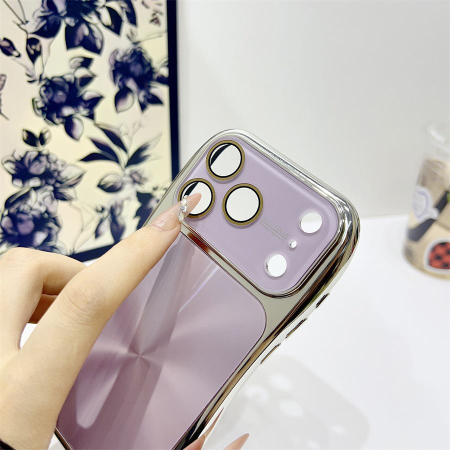 Тонкий противоударный чехол Aurora с гальваническим покрытием для iPhone 14/13 Совместим с Apple 17/16/15 Pro Max