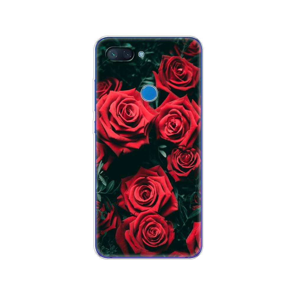 Силиконовый чехол для xiaomi mi 8 LITE, чехол 6,26 дюйма, прозрачный чехол из ТПУ для xiaomi mi 8 lite, задняя крышка для xiaomi mi 8, чехол, сумка-капа