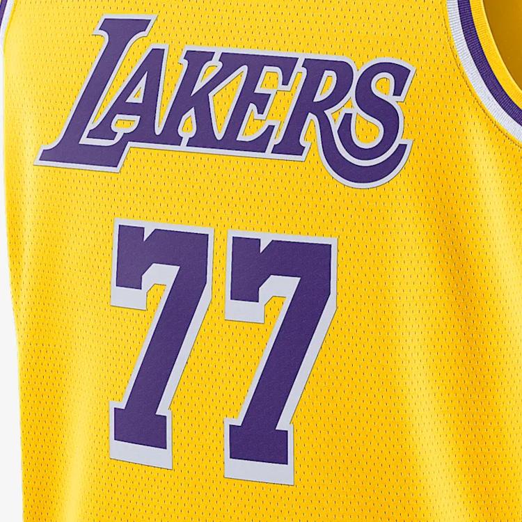 Nike Майка с логотипом команды НБА, фанатское издание, сезон 2022-2023, топы унисекс, желтый DN2009-729