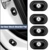 CRZ1 Silicone Car Door Mat Anti Shock Pad Sticker for Mercedes Benz W203 W211 W212 W124 W201 W210 W108 W204 W205 W126 CLA CLK CLS GLA