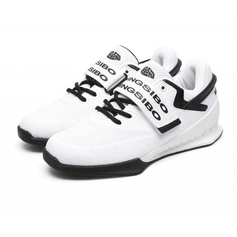 Unisex Weightlifting Shoes Squat Deadlift Indoor Gym Training Supportive Stable Non-Slip Fitness Footwear