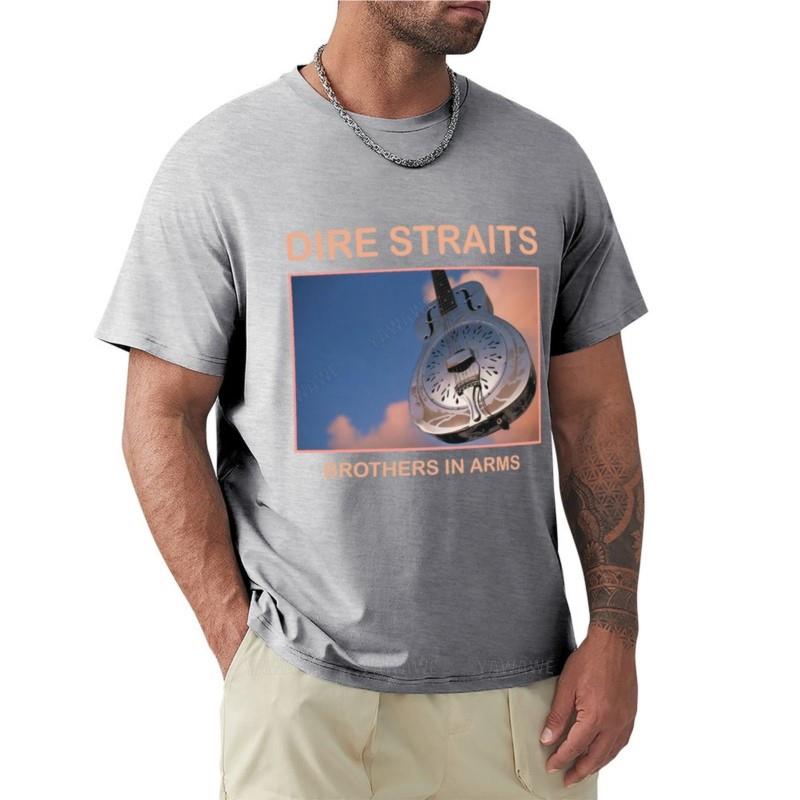 man summer tshirt for boys Dire Straits TShirt plain tshirt t shirt man cute clothes mens t shirts pack new men cotton tshirt