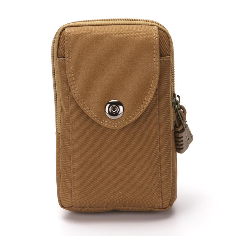 Men's Waist Bag Nylon Portable Durable Coin Purse Fashionable And Versatile Casual Mobile Phone Bag Small Bag Outdoor Small Bag