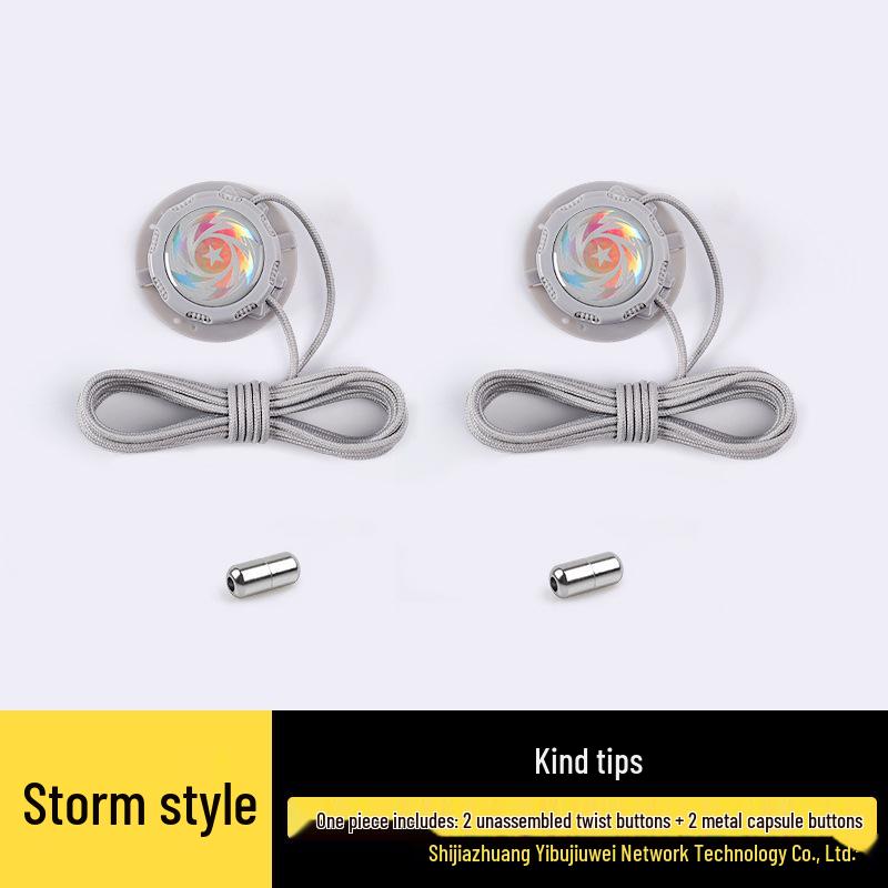 Спортивные кроссовки с вращающейся кнопкой, ленивые, без шнурков, для бега, с толстыми черно-белыми шнурками