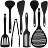 Tsubame-Sanjo Kitchen Utensil Set, 8-Piece Set, Black, Made In Japan