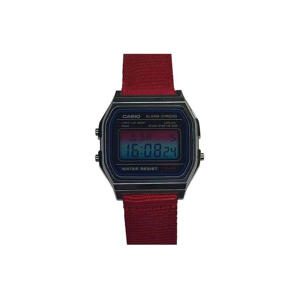 Casio Унисекс ЧАСЫ ДЛЯ ПОДРОСТКОВ Черные A158WA-1(Watch3--)