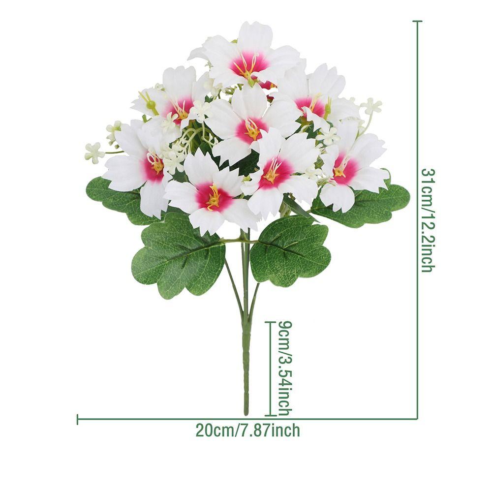 UV Resistant Realistic Faux Blooms Plastic Artificial Flower  Flower Arrangement